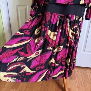 CHEZ California By Tandy Multicolor Long Dress 22W EUC